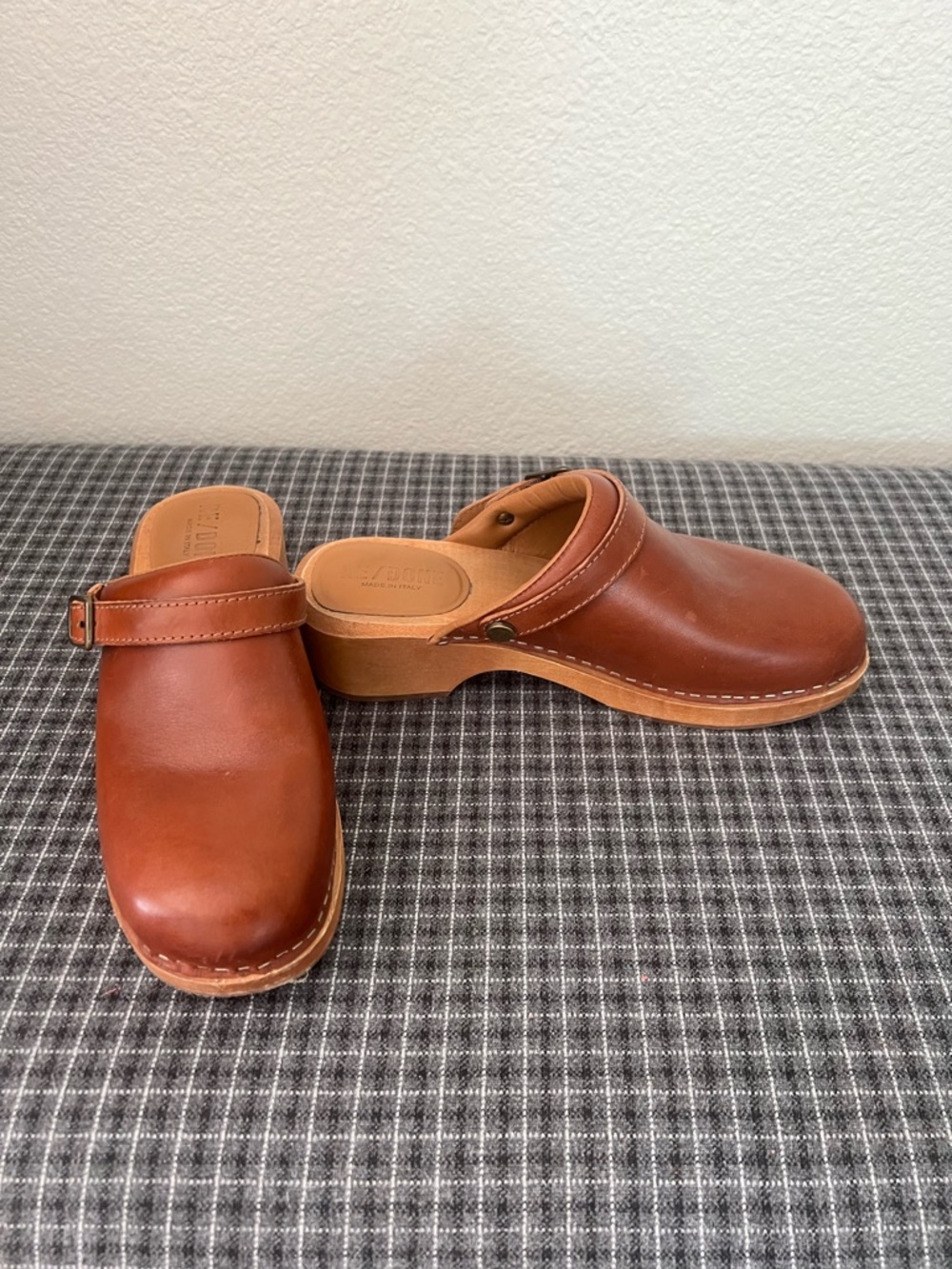 Re/Done Leather Clogs